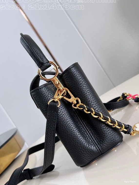 MINI-21*14*8CM CAPUCINES LOUIS VUITTON 0815